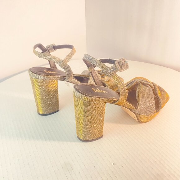 Glittery Boden Platform Sandals – Made in Spain – Size EU 41 / US Women’s 9.5–10 - Picture 7 of 17